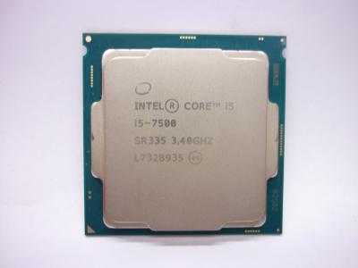 Процессор Intel Core i5-7500  LGA1151, 4x 3.4-3.8 GHz, Kaby Lake, cache 6MB, DDR3L/DDR4, Intel HD Graphics 630, 65W, SR335, OEM