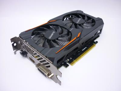Видеокарта GIGABYTE GeForce GTX 1050 OC 2Gb GDDR5 128bit, DirectX 12, OpenGL 4.5, DVI-D, HDMI, DP, PCI-E 3.0