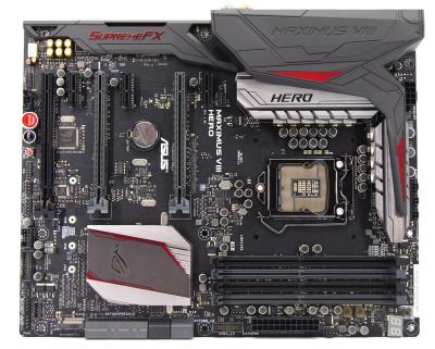 Игровая материнская плата ASUS ROG MAXIMUS VIII HERO LGA1151, Intel Z170, 4xDDR4, M.2, 8x SATA, 3x pcie x16, 3x pcie x1, 24+8 pin, ATX, заглушкa