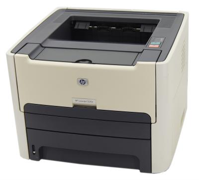 Принтер HP LaserJet 1320n лазерный, монохромный, USB, LAN, A4, 1200dpi, пробег 28.6k отпечатков, новый картридж