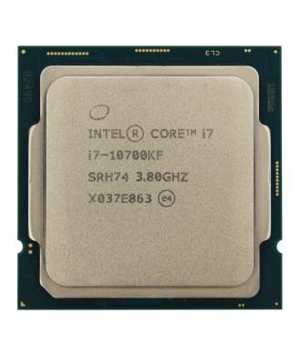 Процессор Intel Core i7-10700KF  lga1200, 8 ядер Comet Lake, 16 потоков, 3.8-5.1 GHz, 16 MB cache, 125W, 14 нм, SRH74
