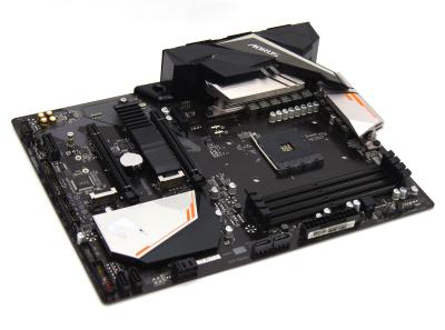 Материнская плата Gigabyte B450 AORUS ELITE AM4, B450, 4xDDR4, 2x M.2, 6x SATA, 2x PCIe x16, 2x PCIe x1, GbE LAN, DVI-D, HDMI, USB3.0, 24+8pin, ATX