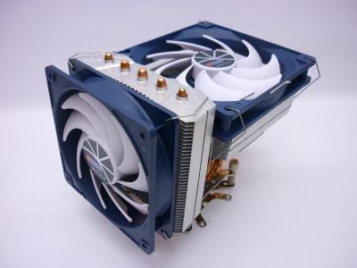 Кулер Titan FENRIR SIBERIA TTC-NC55TZ(RB) TDP 220W, Socket: LGA 115X/1200/1366/775, 2 вентилятора 120+140мм, 4-pin
