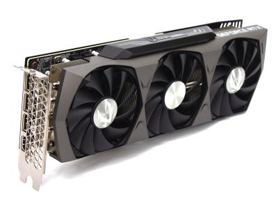 Видеокарта RTX 3070 Ti Zotac Trinity 8Gb GDDR6X 256bit, DirecX 12 Ultimate, OpenGL 4.6, 3x DisplayPort v1.4, 1x HDMI 2.1, 8+8pin, PCIe 4.0 x16, OEM