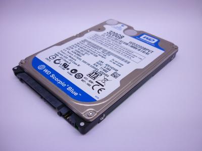 Жесткий диск 2.5" SATA 320GB WD Blue WD3200BPVT, SATA-II, cache 8MB, 5400rpm, OEM