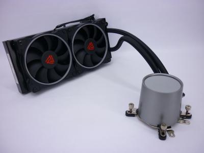 Система жидкостного охлаждения DeepCool Gamer Storm CASTLE 240 RGB V2 TDP 250W, LGA 1200, 115x, 1366, 1700, 2xFAN 120mm, 900-2000 об/мин, 55.2 CFM, 16.3 ~ 33.5 дБА, 3/4-pin PWM, SATA