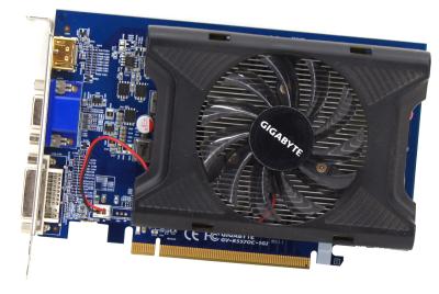 Видеокарта Gigabyte Radeon HD 5570 1GB DDR3 128bit 1600MHz, DirectX 11, OpenGL 4.2, DVI-I, VGA, HDMI, PCI-E2.0 x16