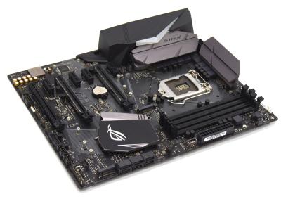 Материнская плата ASUS ROG STRIX Z270E GAMING LGA 1151, Z270, 4xDDR4, 2xM.2, 6xSATA, 3x PCIe x16, 4x PCIe x1, LAN GbE, WF5, BT4, USB-C, ATX, заглушка, без антенн