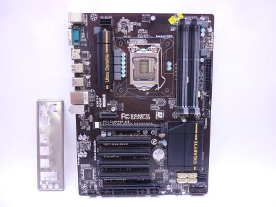 Материнская плата GIGABYTE GA-P85-D3 (rev. 1.0) LGA1150, Intel P85, 4x DDR3, 6x SATA, 2x pcie x16, pcie x1, 4x pci, 24+8pin, ATX, заглушка