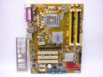 Материнская плата ASUS P5B LGA775, Intel P965, 4xDDR2, 5x SATA, 1x pcie x16, 3x pcie x1, 3x pci, 24+4pin, ATX, заглушка