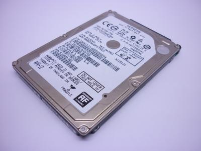 Жесткий диск 2.5" SATA 750GB Hitachi  HTS547575A9E384, SATA-II, cache 8MB, 5400rpm, OEM