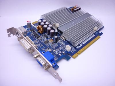Видеокарта Asus GeForce 7600 GS 512Mb Silent DDR2 128bit, DirectX 9.0c, OpenGL 2.0, VGA, DVI-I, S-Video, PCI-E x16