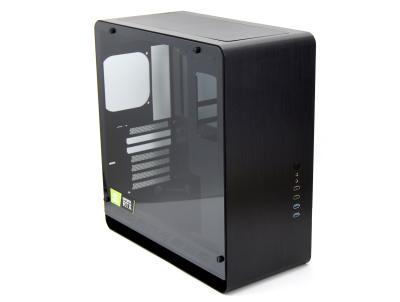 Корпус Jonsbo UMX4W Black Знаменитая модель компактного и стильного корпуса из стекла и металла для игровых сборок в черном цвете и отличном состоянии