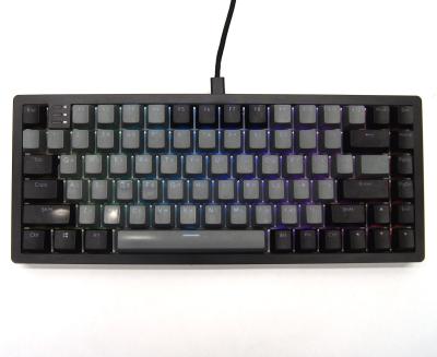 Клавиатура механическая Dark Project KD83A свитчи Gateron CAP Teal (линейные), Hot-Swap, 75% TKL, ANSI, 83 кнопки, кейкапы Cherry PBT Doubleshot, RGB, NKRO, колесо громкости, USB-порт, съемный кабель 1.8м, BOX