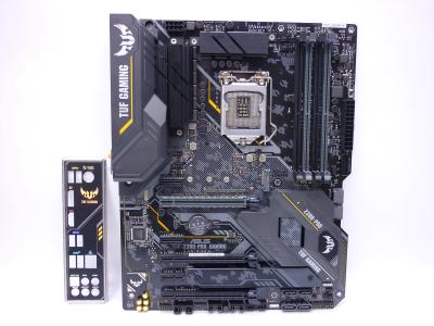 Материнская плата ASUS TUF Z390-PRO GAMING  LGA1151v2, Intel Z390, 4xDDR4, 2x M.2, 6x SATA, 3x pcie x16, 3x pcie x1, 24+8pin, ATX, заглушкa