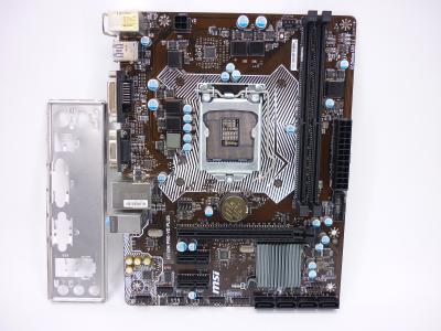 Материнская плата MSI H110M PRO-VD Plus LGA1151, Intel H110, 2x DDR4, 4x SATA, pcie x16, 2x pcie x1, 24+4pin, mATX, заглушка, VGA порт не работает