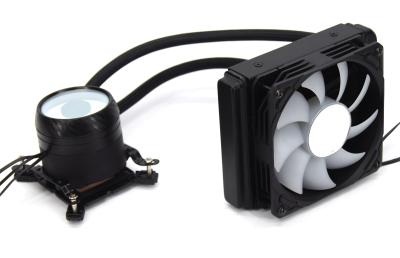 Система охлаждения AeroCool Mirage L120 для Intel односекционная, отводит до 200Вт, для Intel 115x/1200/1700, 120x120mm fan, 3pin+4pin, ARGB