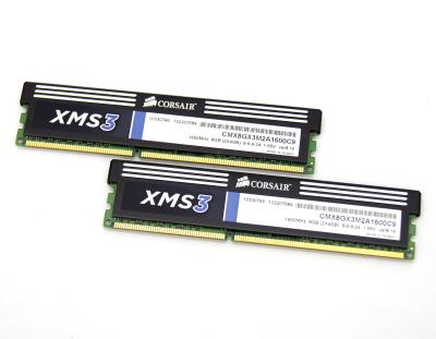 Оперативная память DDR3 8GB KIT 2x4GB Corsair XMS3 DIMM, 1600MHz, PC3-12800, 9-9-9-24, CL9, 1.65V, радиатор, OEM