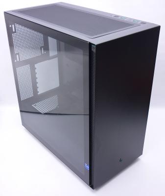 Корпус DeepCool CH510 Black Miditower, E-ATX, видео до 380 мм, кулер до 175 мм, front 2x USB 3.0, 1x Audio, материал: Стекло, Пластик, Сталь
