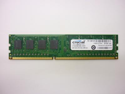 Оперативная память DDR3 8GB Crucial DIMM, 1600MHz, PC3-12800, CL 11, 1.5V, OEM