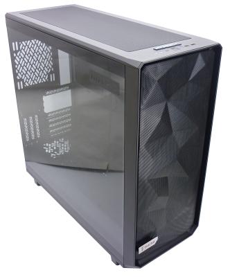 Корпус Fractal Design Meshify 2 XL Miditower, E-ATX, видео до 524 мм, кулер до 185 мм, front 2x USB 3.0, 1x USB Type-C, 2x Audio, сталь 1мм, стекло