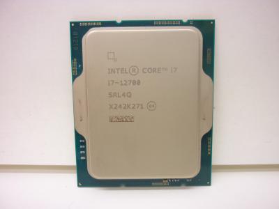 Процессор Intel Core i7 12700 lga1700, 12 ядер Alder Lake, 20 потоков, 1.6-4.9 GHz, 25MB cache, 65-180W, SRL4Q