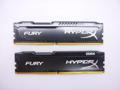 Оперативная память DDR4 16GB KIT 2x8GB Kingston HyperX  2133 МГц, PC4-17000, 14-14-14, 1.2В, радиаторы, XMP