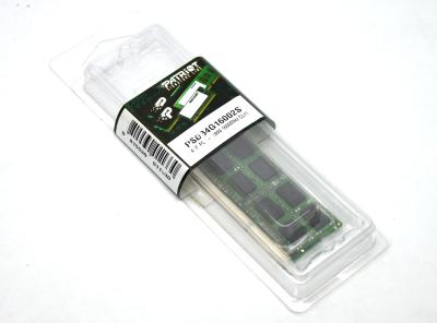 Оперативная память SO-DIMM 4GB DDR3 Patriot 1600 MHz, PC3-12800, CL11, 11-11-11-28, 1.5В, BOX НОВАЯ