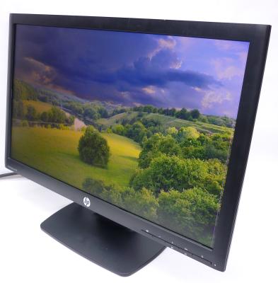 Монитор 21.5" HP ProDisplay P221 полоса  1920x1080 (16:9), TN, LED, 250 кд/м2, 1000:1, 5 мс, 170°/160°, VGA, DVI, полоса пикселей
