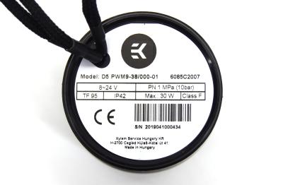 Помпа для СЖО EKWB EK-D5 PWM G2 Motor тип D5, скорость 1500 л/ч, питание 12В, PWM регулировка 20-100%, разъемы Molex+Fan