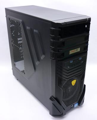 Корпус Aerocool PGS Vs-3 Advance без БП Miditower, ATX, видео до 291 мм, front 2x USB 3.0, 2x Audio, FAN 2x120mm, материал сталь 0.6 мм