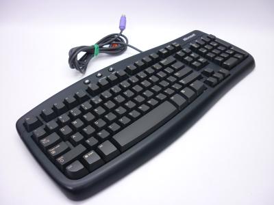 PS/2 клавиатура Microsoft RT9480 Eng Чёрная, клавиш: 104 + клавишами быстрого доступа. Только латинская раскладка!