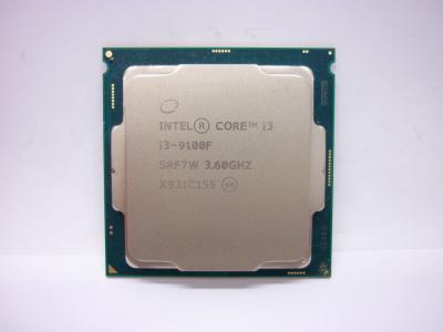 Процессор Intel Core i3-9100F LGA1151v2, 4 ядра Coffe Lake, 3.6-4.2 GHz, 6 MB cache, 65W, 14 нм, SRF7W