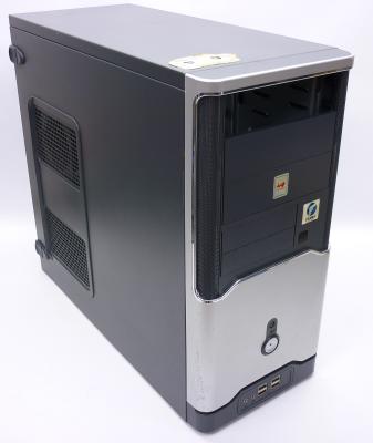 Корпус Inwin S606 без БП Miditower, ATX, видео до 312 мм, front 4x USB 2.0, 2x Audio, материал сталь 0.6 мм