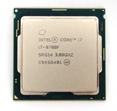 Процессор Intel Core i7-9700F LGA1151v2, 8x 3.0-4.7 GHz, Coffee Lake, cache 12MB, DDR4, 65W, SRG14, OEM