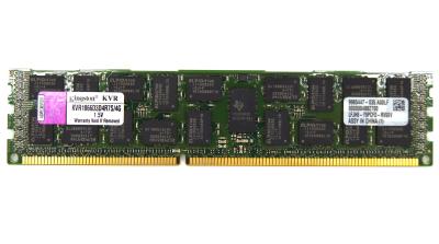 Серверная оперативная память DDR3 4GB REG Kingston RDIMM, REG ECC, 1066MHz, PC3-8500, 7-7-7, 1.5v, OEM