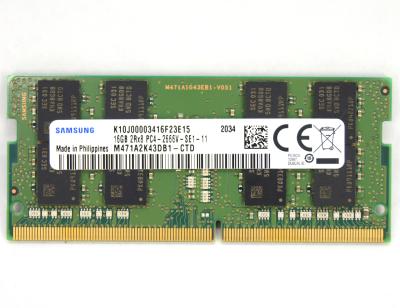Оперативная память SO-DIMM DDR4 16GB Samsung M471A2K43DB1-CTD, 2666MHz, CL11, для ноутбука, OEM