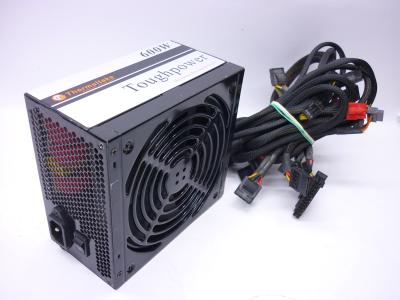 Блок питания Thermaltake Toughpower W0103RE 600 Вт Act PFC, КПД 85%, 80 Plus, ATX 12V Ver. 2.2, 24 pin, 4+8 pin CPU, 6x SATA, 7x Molex, 6+8 pin, 140mm fan