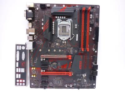 Материнская плата MSI Z370 Gaming Plus  LGA1151v2, 4xDDR4, 6xSATA, 1x M.2, 2xPCIe x16, 4x PCIe x1, 4xUSB3.0, 24+8pin, ATX, заглушка