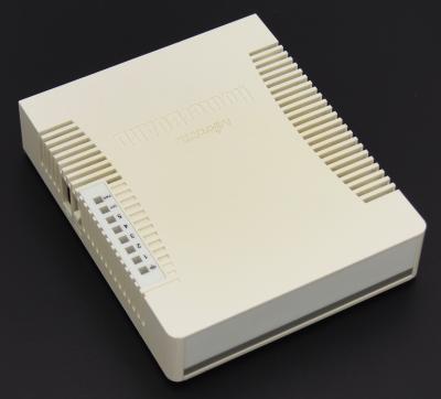 Роутер Mikrotik hAP ac RB962UiGS-5HacT2HnT RouterOS Level4, 5x GbE LAN RJ-45, 1x SFP, Wi-Fi 4/5 2.4/5GHz, встроенные антенны, MIMO 3x3, Passive PoE, БП