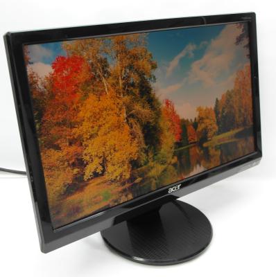 Монитор 18.5" Acer P195HQV b 1366x768 (16:9), TN, 250 кд/м2, 50000:1, 5мс, 160°/160, VGA