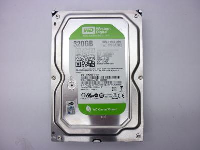 Жесткий диск 3.5" SATA 320GB WD Caviar Green WD3200AZDX, SATA-III, cache 32MB, IntelliPower, Тихий, OEM