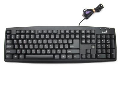 PS/2-клавиатура Genius K639 Офисная клавиатура с большим "Enter"-ом и ресурсом работы.