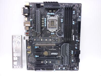 Материнская плата MSI H270 PC MATE LGA1151, Intel H270, 4xDDR4, 2x M.2, 6x SATA, 2x pcie x16, 3x pcie x1, 1x pci, 24+8 pin, ATX, заглушкa
