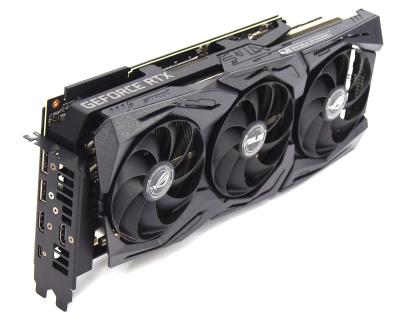 Видеокарта ASUS ROG STRIX RTX 2080 Ti OC 11GB GDDR6 352bit, DirectX 12, OpenGL 4.6, 2x DisplayPort, 2x HDMI 2.0b, VirtualLink (USB Type-C), 8+8 pin, PCI-E 3.0 x16, OEM