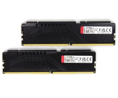 Оперативная память DDR5 32GB KIT 2x16GB Kingston FURY Beast DIMM, 5200MHz, PC5-41600, CL40, 40-40-40, XMP, радиатор, 1.25V, OEM