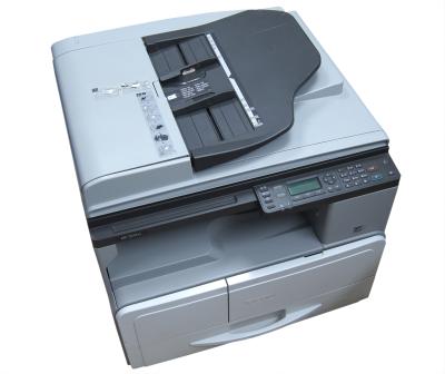 МФУ A3 Ricoh MP 2014AD принтер/сканер/копир, A3/A4, 600dpi, Duplex, ADF, 20 стр/мин, LAN, USB, пробег 35.1k, тонер 100%