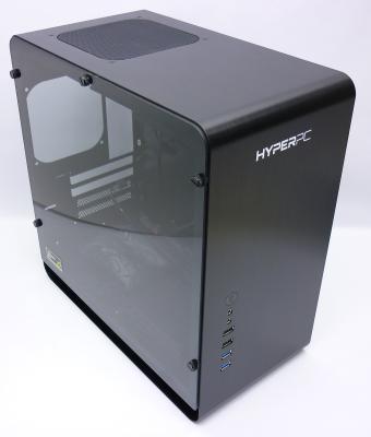 Корпус JONSBO UMX3 Black без БП с окном Mini-Tower, Micro-ATX, Mini-ITX, видео до 320 мм, кулер до 163 мм, front 2x USB 3.0, 2x USB 2.0, 2x Audio, FAN 140mm, материал сталь 1 мм, алюминий, OEM