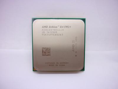 Процессор AMD Athlon X4 840 FM2+, 3.1-3.8 GHz, 4 ядра Kaveri, L2 4 MB cache, 65W, 28 нм, AD840XYBI44JA