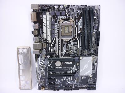 Материнская плата ASUS PRIME Z270-P LGA1151, Intel Z270, 4xDDR4, 2x M.2, 6x SATA, 2x pcie x16, 4x pcie x1, 24+8 pin, ATX, заглушка
